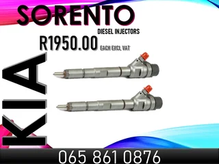 Kia Sorento Diesel Injectors For Sale Or To Recon