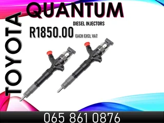 Toyota Quantum Diesel Injectors For Sale Or To Recon