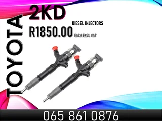 Toyota 2kd Diesel Injectors For Sale Or To Recon