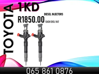 Toyota 1kd Diesel Injectors For Sale Or To Recon