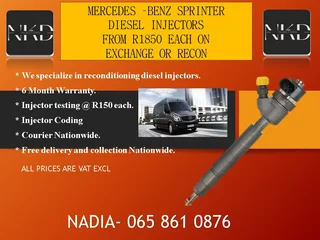 Mercedes Benz Sprinter Diesel Injectors For Sale With Test Report