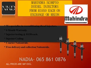 Mahindra Scorpio Diesel Injectors For Sale With Test Report