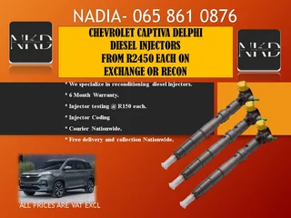 Chevrolet Captiva Diesel Injectors For Sale With Test Report