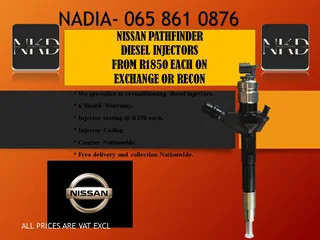 Nissan Pathfinder Diesel Injectors For Sale With Test Report