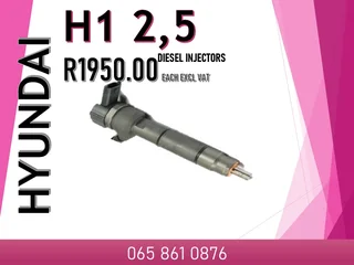 Hyundai H1 Diesel Injectors For Sale Nationwide