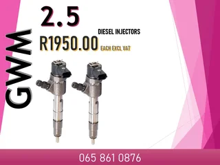 Gwm 2.5 Diesel Injectors For Sale Nationwide