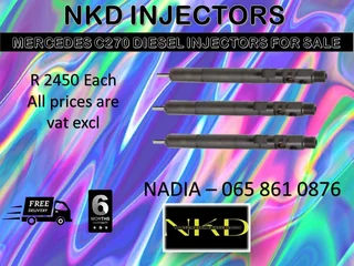 Mecedes C270 Diesel Injectors For Sale