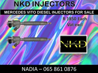 Mercedes Vito Diesel Injectors For Sale