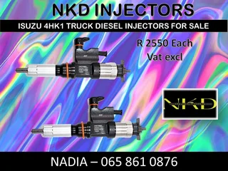 Isuzu 4hk1 Diesel Injectors For Sale