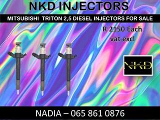 Mitsuboshi Tritn Diesel Injectors For Sale