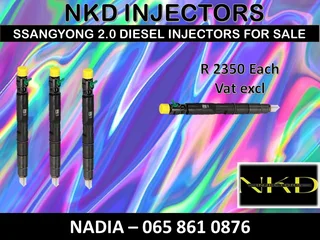 Ssangyong Diesel Injectors For Sale