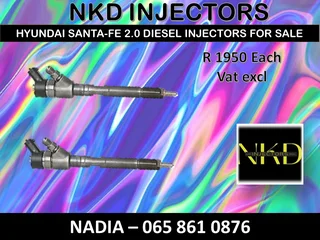 Hyundai Santa Fe Diesel Injectors For Sale