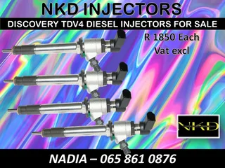 Discovery Tdv4 Diesel Injectors For Sale