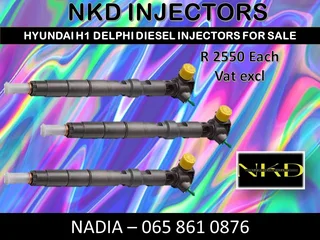 Hyundai H1 Diesel Injectors For Sale