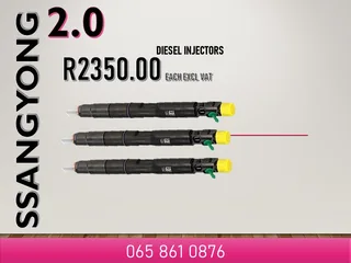 Ssangyong 2,0 Diesel Injectors For Sale With Warranty
