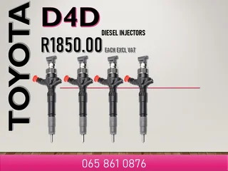 Toyota D4d Diesel Injectors For Sale With Warranty