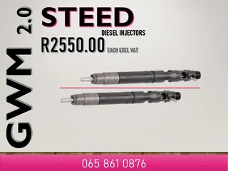 Gwm 2.0 Steed Diesel Injectors For Sale With Warranty