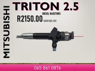 Mitsubishi Triton 2.5 Diesel Injectors For Sale With Warranty