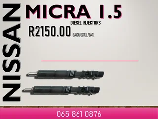 Nissan Micra 1.5 Diesel Injectors For Sale With Warranty