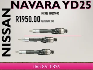 Nissan Navara Yd25 Diesel Injectors For Sale With Warranty