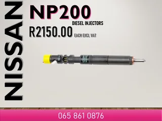 Nissan Np200 Diesel Injectors For Sale With Warranty