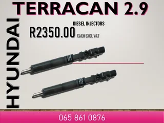 Hyundai Terrican 2.9 Diesel Injectors For Sale With Warranty