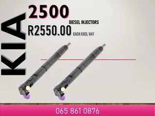 Kia 2500 Diesel Injectors For Sale With Warranty
