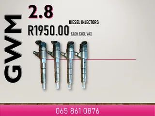 Gwm 2.8 Diesel Injectors For Sale With Warranty