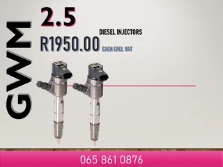 Gwm 2.5 Diesel Injectors For Sale With Warranty