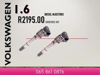 Volkswagen 1.6 Diesel Injectors For Sale With Warranty