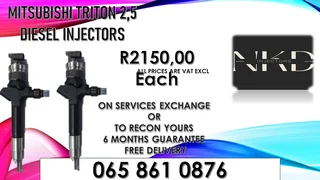 Mitsubishi Triton 2.5 Diesel Injectors For Sale On Exchange
