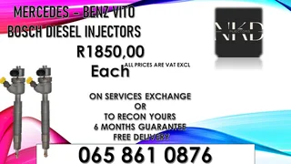 Mercedes Benz Vito Diesel Injectors For Sale On Exchange
