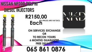 Nissan Np200 Diesel Injectors For Sale On Exchange