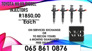 Toyota Hilux Diesel Injectors For Sale On Exchange