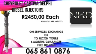Chevrolet Captiva Diesel Injectors For Sale On Exchange