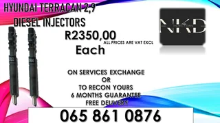 Hyundai Terrican 2.9 Diesel Injectors For Sale On Exchange