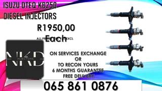 Isuzu Dteq Kb250 Diesel Injectors For Sale On Exchange