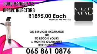 Ford Ranger 3.2 Diesel Injectors For Sale On Exchange