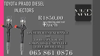 Toyota Prado Diesel Injectors For Sale Or The Same Day Recon