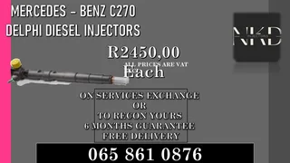 Mercedes C270 Diesel Injectors For Sale Or Recon