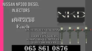 Nissan Np300 Diesel Injectors For Sale Or To Recon