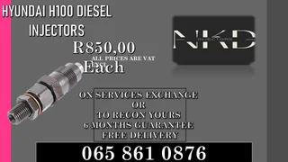 Hyundai H100 Diesel Injectors For Sale Or To Recon