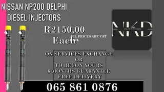 Nissan Np200 Diesel Injectors For Sale Or To Recon