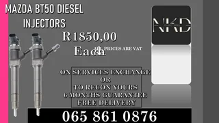 Mazda Bt50 Diesel Injectors For Sale Or To Recon