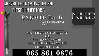 Chevrolet Captiva Diesel Injectors For Sale Or To Recon