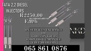 Tata 2.2 Diesel Injectors For Sale Or To Recon