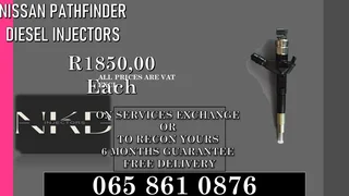 Nissan Pathfinder Diesel Injectors For Sale Or To Recon