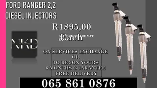 Ford Ranger 2.2 Diesel Injectors For Sale Or To Recon