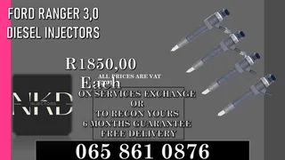 Ford Ranger 3.0 Diesel Injectors For Sale Or To Recon