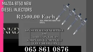 Mazda Bt50 New Diesel Injectors For Sale Or To Recon